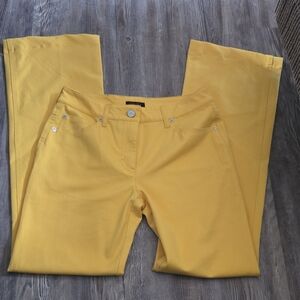 Escada Sunlit Yellow Trousers